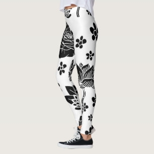 Legging Mikitiez terra, terra, natureza, rosa