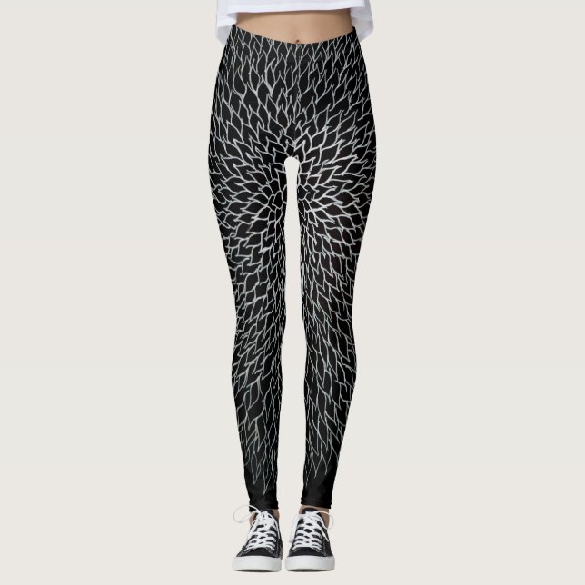 Legging Mil Petais de Lotus (Frente)
