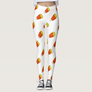 Legging milho doce de halloween