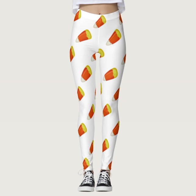 Legging milho doce de halloween (Frente)