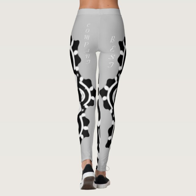 LEGGING MINHA MELHOR ARTE COMPANHEIRA MANDALA NA FLORAL NE (Verso)