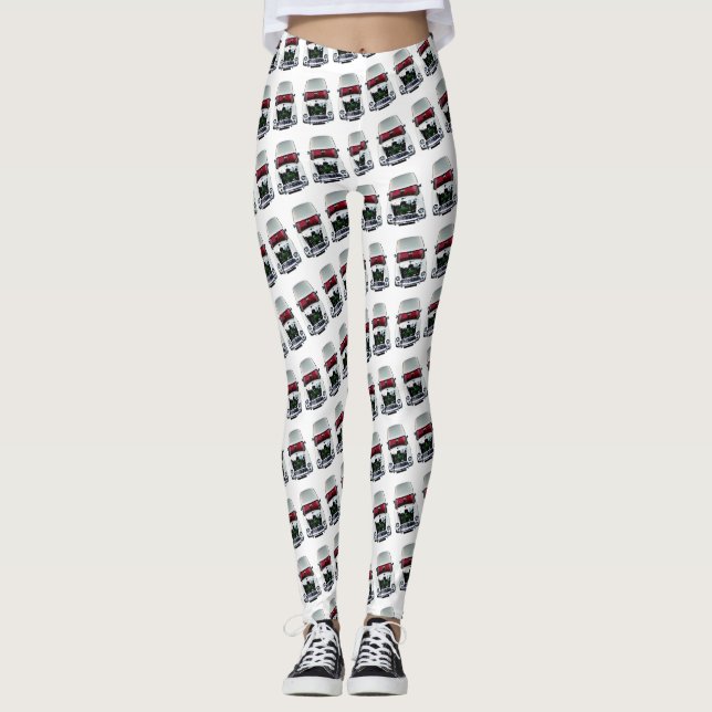 Legging Mini caneleiras poderosas de Whitey Morris (Frente)