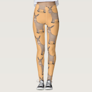 Legging Mini desenho animado bonito e feliz