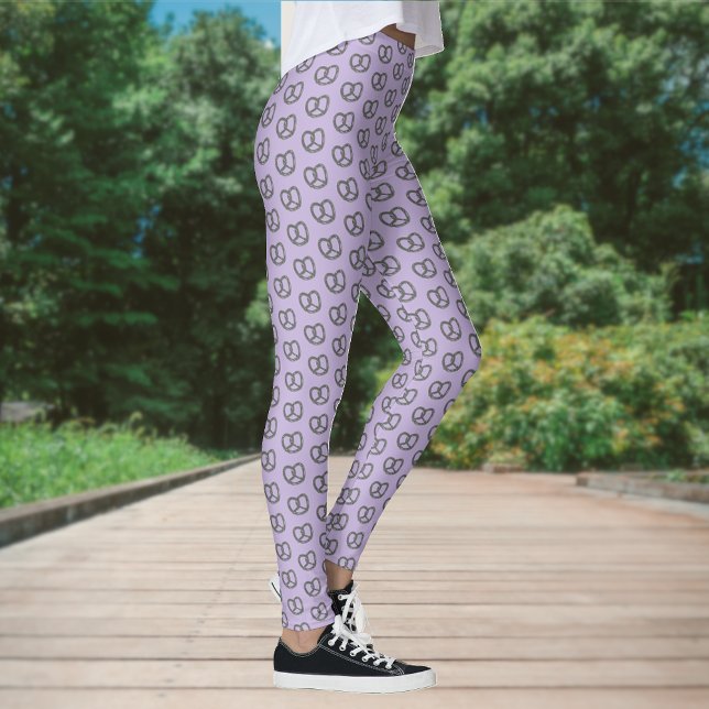 Legging Mini Pretzel Snacks no Lilac (ou em qualquer Parti (Criador carregado)