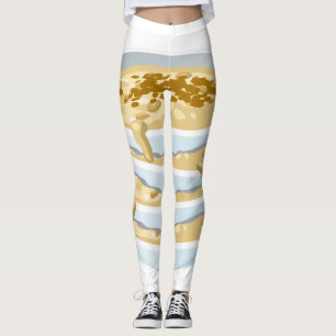 Legging Miniaplicativo de Comida com falha