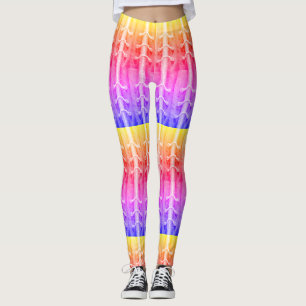 Legging Minimalismo industrial Cores Abstrato Ipanema