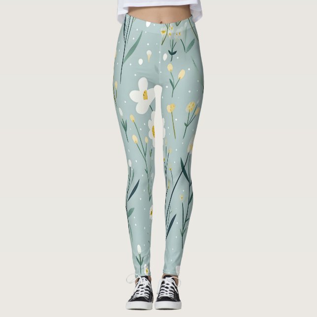 Legging Mint WIldflower (Frente)