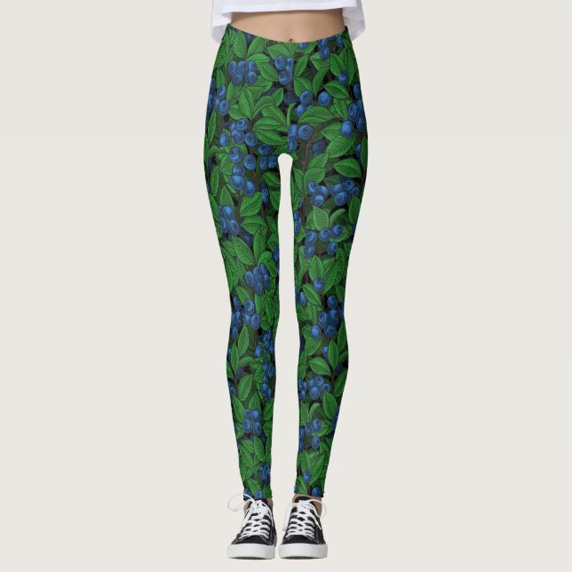 Legging mirtilo (Frente)