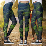 Legging Mismaloya Trees 0350<br><div class="desc">Pintura de "Barcos Mismaloya no Rio 0350" Coleção Personalize na página do produto ou clique no botão "Personalizar" para obter mais opções de design. Design criou da minha pintura "Barcos Mismaloya no Rio 0350" capturando barcos de pesca no rio Mismaloya, ao sul de Puerto Vallarta, México, em Mismaloya. Produtos correspondentes...</div>