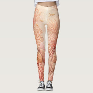 Legging Misticismo Perfeito do Recife de Coral