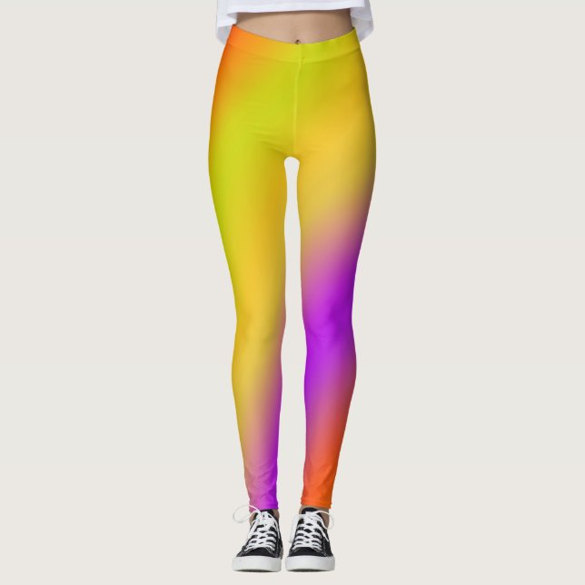 Legging Mistura de cores moles 171116(01) (Frente)