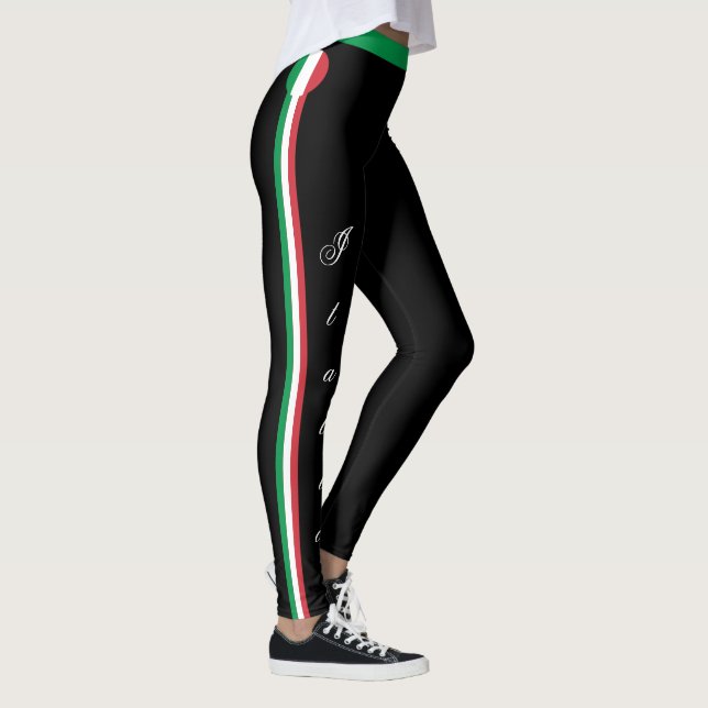 Legging Moda da bandeira italiana, adeptos de viagem/espor (Direita)