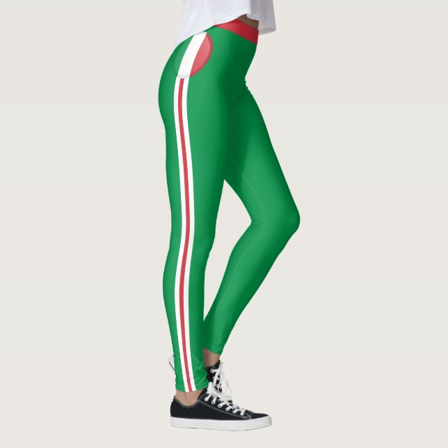 Legging Moda da bandeira italiana, adeptos de viagem/espor (Direita)