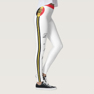 Legging Moda da Bélgica e da Bélgica, fã de viagem/espo