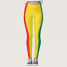 Legging Moda de Bandeira da Legal Guiné