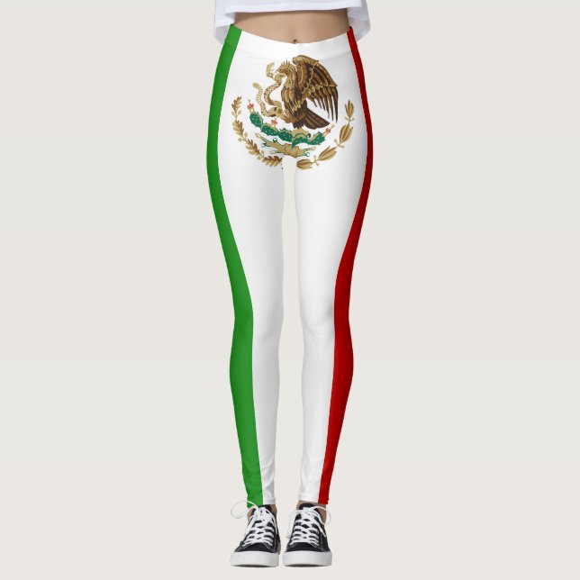 Legging Moda de Bandeira do Legal México (Frente)