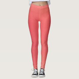Legging Moda de Coral Rosa