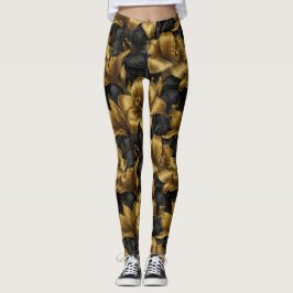 Legging Moda de Vestuário Estético Cute Amaryllis