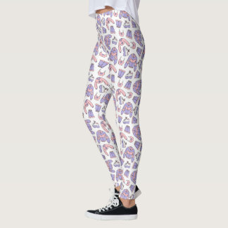 Legging Moda rosa Vibes 90s