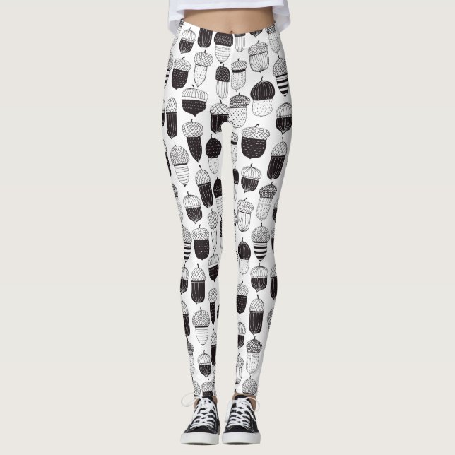 Legging Modelo de outono de girino (Frente)