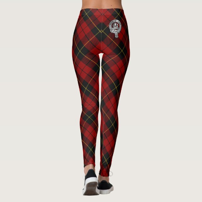 Legging Modelo - Paragem + Pernas de Tartan (Verso)