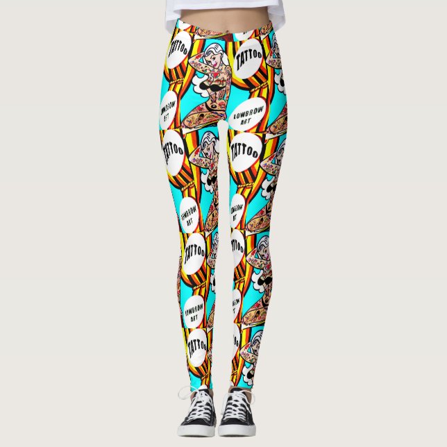 Legging modelo tattooed do biquini (Frente)