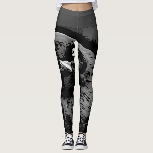Legging Modelos de aves: Aves Loucas 01-02 (Frente)