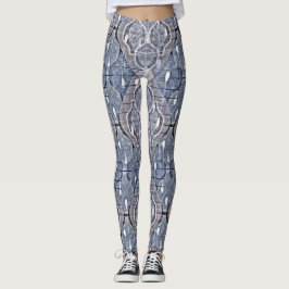 Legging Modern Cinza Atomic Ogee Contemporâneo
