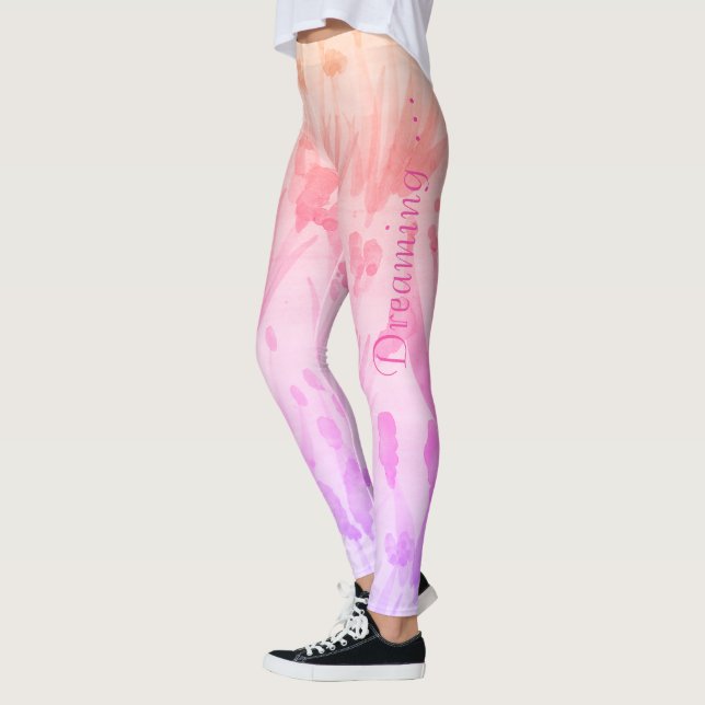 Legging Modern Girly Pink e Mauve (Esquerda)