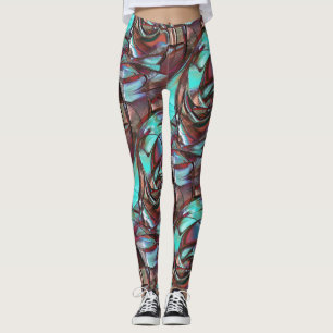 Legging Moeda em forma curva circular de vinho em forma de