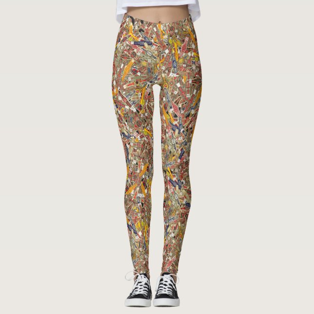 Legging Molas de Charuto (Frente)