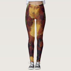 Legging Mona Lisa Lettuce Fine Art Vegan Spoof