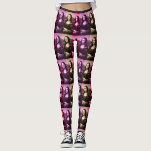 Legging Mona Lisa Purple Chocolate Rosa