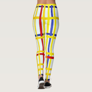 Legging Mondrian - Nova Iorque I, abstrato