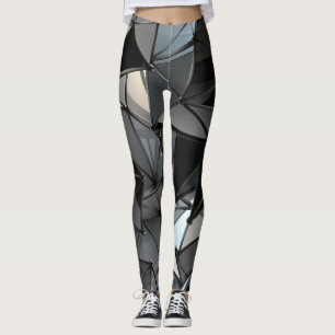 Legging monocromático sem fim: