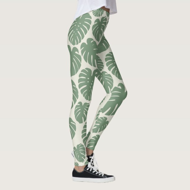 Legging Monstera - Verde (Direita)
