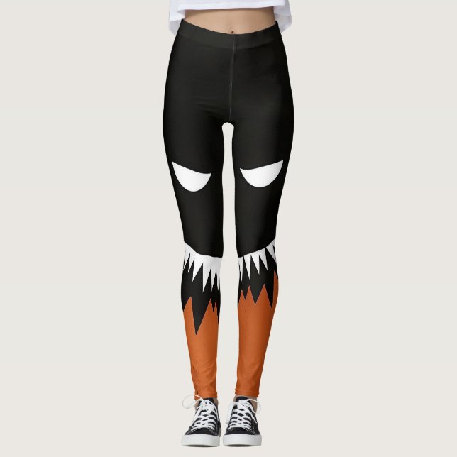 Legging Monstro das Halloween (Frente)