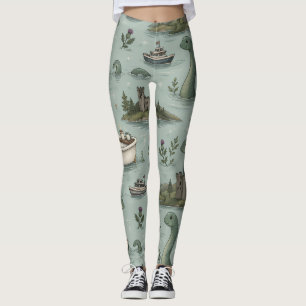 Legging Monstro do Lago Ness