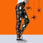 Legging Monstros Assustadores Não É A Melhor Qualidade Do<br><div class="desc">Monstros Assustados Não São Leggings De Melhor Qualidade Do Halloween</div>