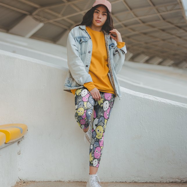 Legging Monstros Coloridos (Criador carregado)