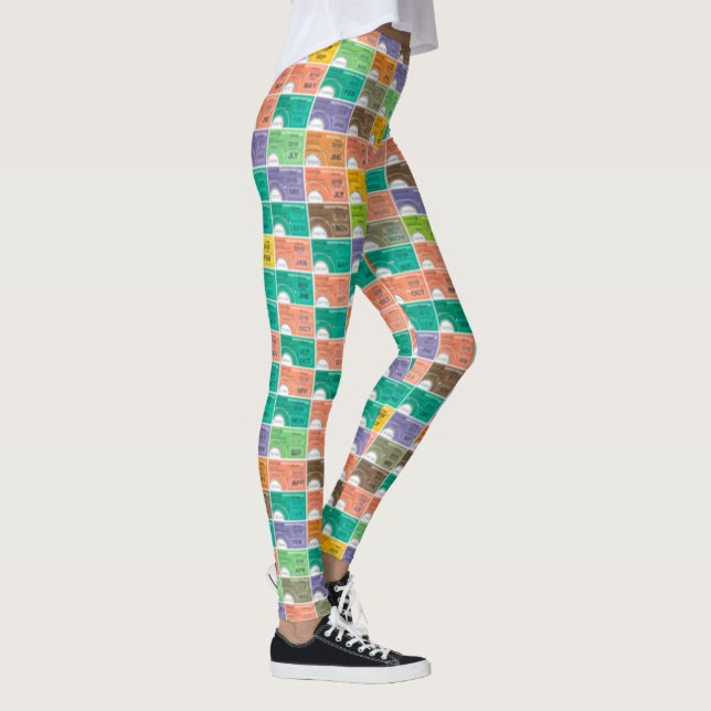 Legging Montagem de bilhetes de comboio (Direita)