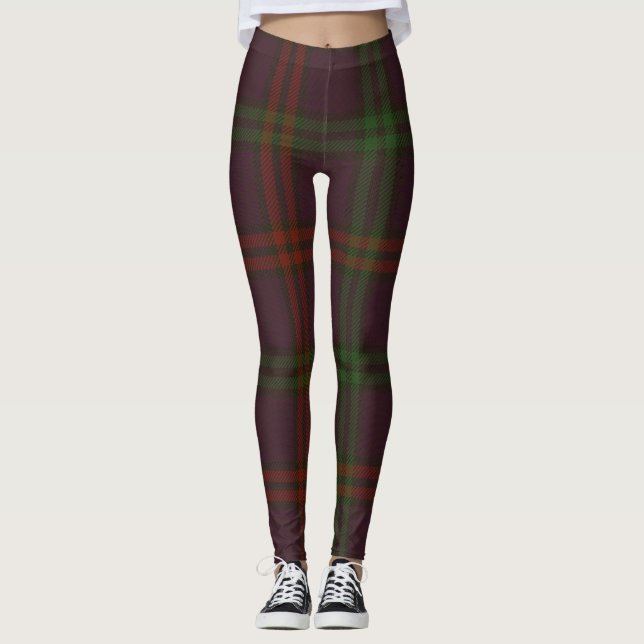 Legging Montgomery Tartan Clan Xadrez (Frente)
