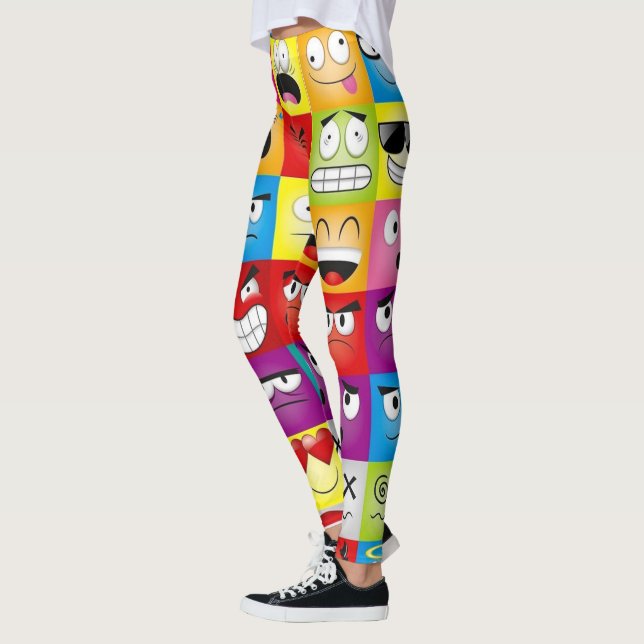 Legging Moods and Emoticons (Esquerda)