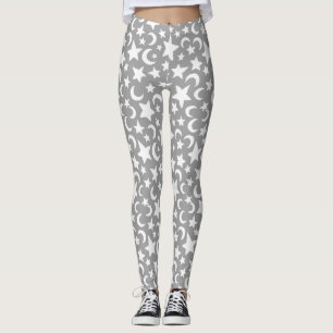 Legging Moon Crescente e Estrelas