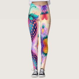 Legging Morango colorido