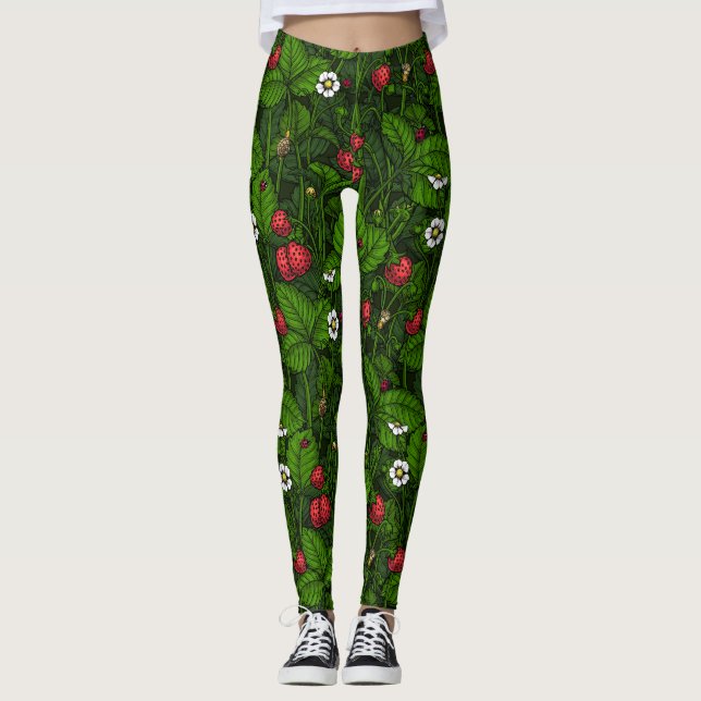 Legging Morangos selvagens (Frente)