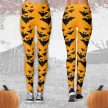 Morcegos voadores fofos e legais Halloween Preto e