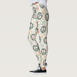 Legging Mortes pela paz e alegria ao padrão mundial