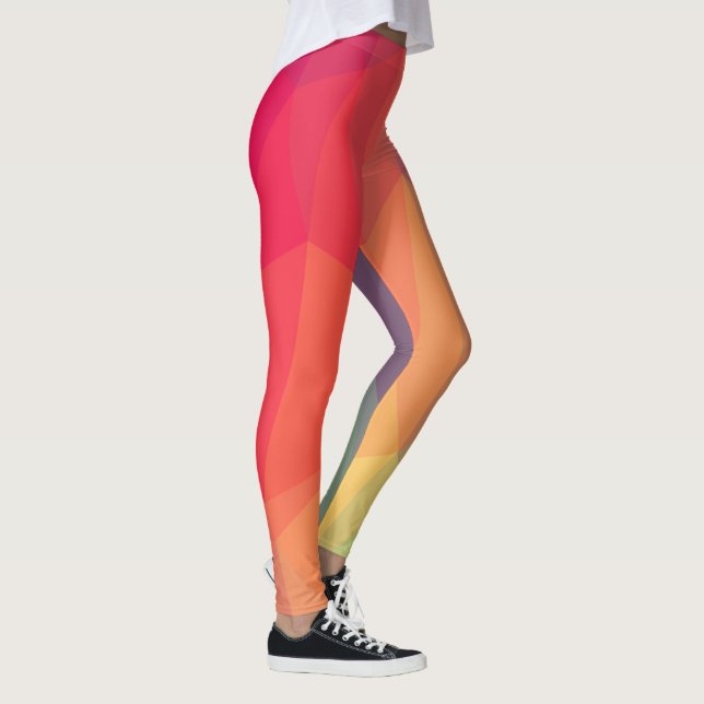 Legging Mosaico a cores (Direita)