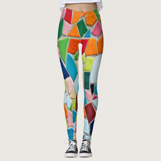 legging mosaico azulejos (Frente)